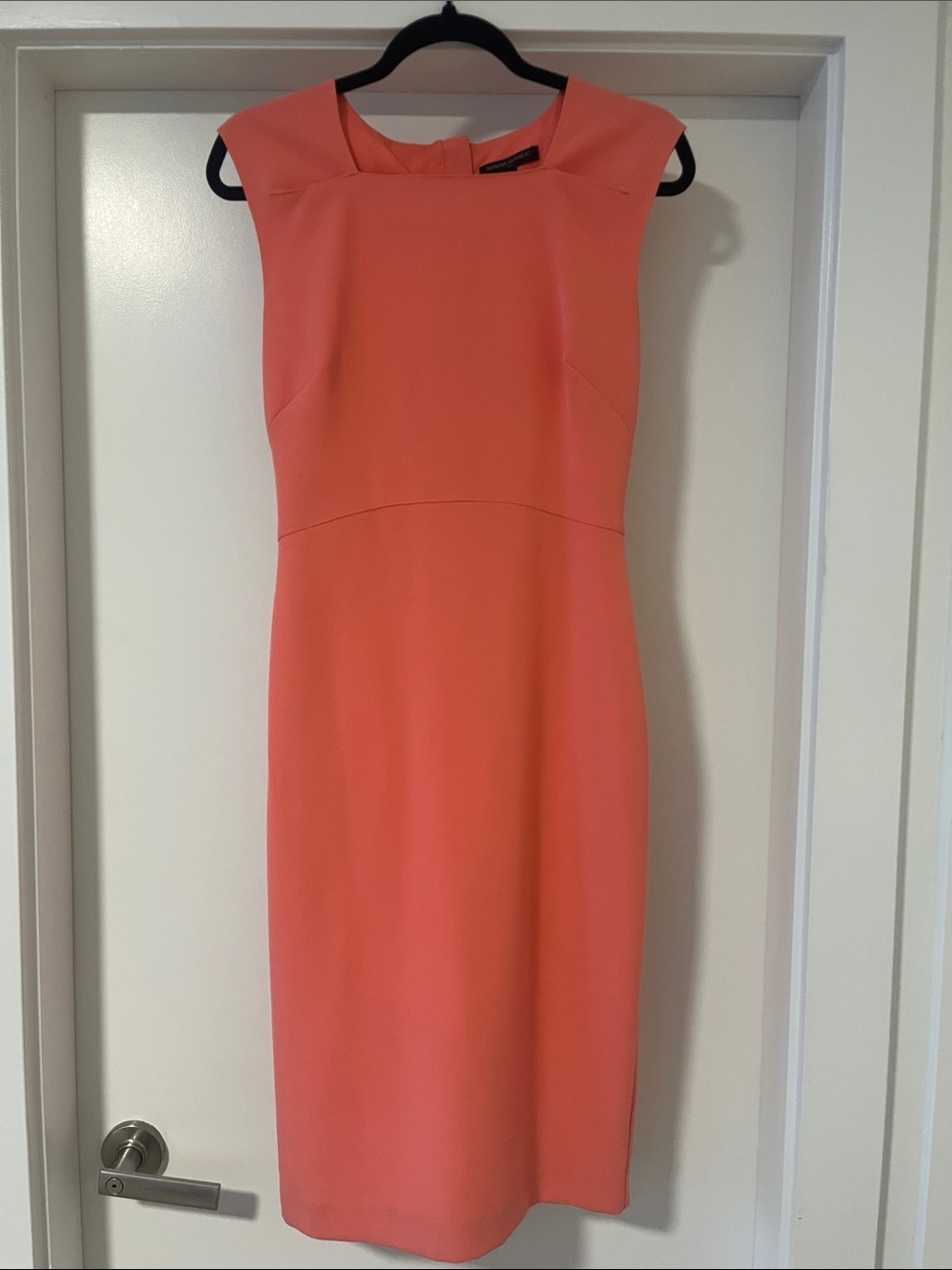 Banana Republic factory Sleeveless Coral Sheath Dress